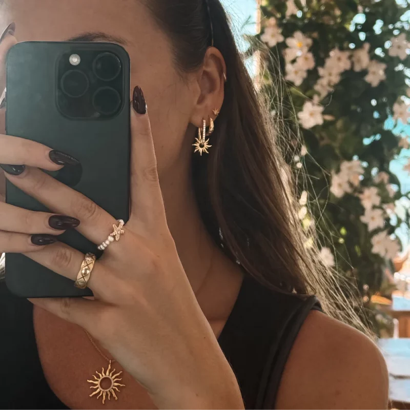 BOUCLE D'OREILLE GLOW – Image 4