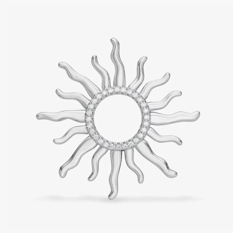 BOUCLE D'OREILLE SUNNY SILVER